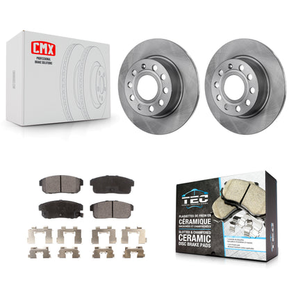 [Arrière] Kit de Disque et plaquette (céramique) de frein pour Nissan Maxima Infiniti I35 I30 INFINITI K8T-101829