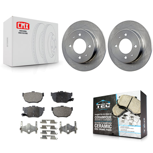 [Arrière] Kit de Disque et plaquette (céramique) de frein pour Hyundai Elantra Tiburon K8T-101832