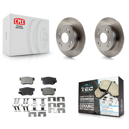 [Arrière] Kit de Disque et plaquette (céramique) de frein pour Honda Accord Acura CL K8T-101834