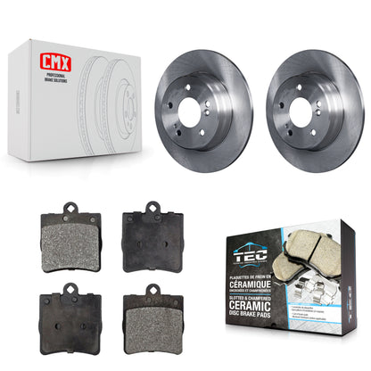 [Arrière] Kit de Disque et plaquette (céramique) de frein pour Mercedes-Benz C230 C240 Chrysler Crossfire SLK230 SLK320 SLK280 C280 SLK300 K8T-101840
