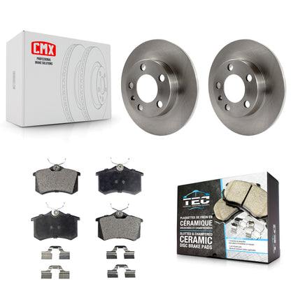 [Arrière] Kit de Disque et plaquette (céramique) de frein pour 2007-2010 Volkswagen Beetle K8T-101841