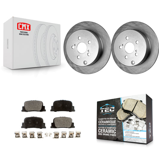[Arrière] Kit de Disque et plaquette (céramique) de frein pour 2005-2010 Scion tC K8T-101849
