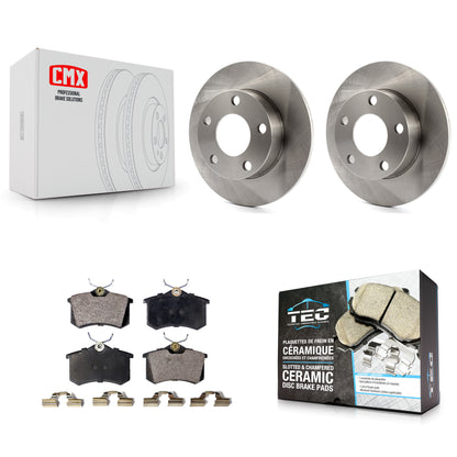 [Arrière] Kit de Disque et plaquette (céramique) de frein pour Volkswagen Passat Audi A4 Quattro K8T-101852