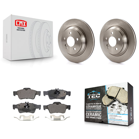 [Arrière] Kit de Disque et plaquette (céramique) de frein pour 2003-2006 Mercedes-Benz S430 S500 AWD K8T-101864