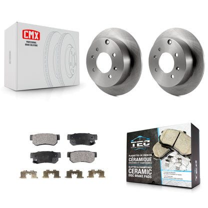 [Arrière] Kit de Disque et plaquette (céramique) de frein pour Hyundai Sonata Kia Optima Magentis K8T-101866