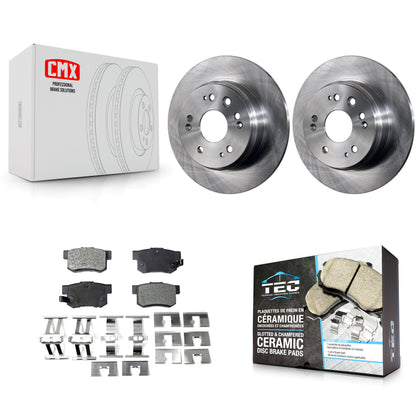 [Arrière] Kit de Disque et plaquette (céramique) de frein pour 2002-2004 Honda CR-V K8T-101869