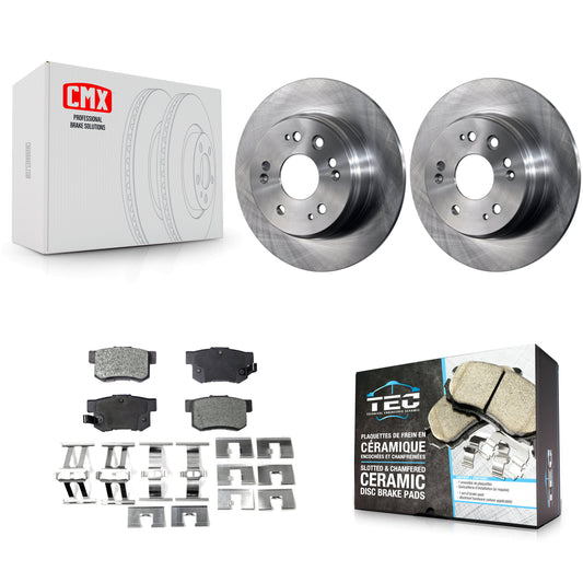 [Arrière] Kit de Disque et plaquette (céramique) de frein pour 2002-2004 Honda CR-V K8T-101869