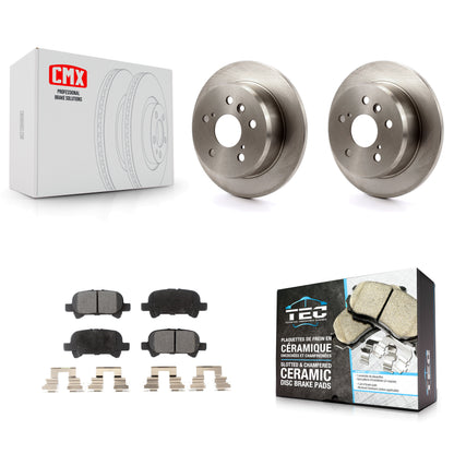 [Arrière] Kit de Disque et plaquette (céramique) de frein pour Toyota Camry Avalon Solara K8T-101870