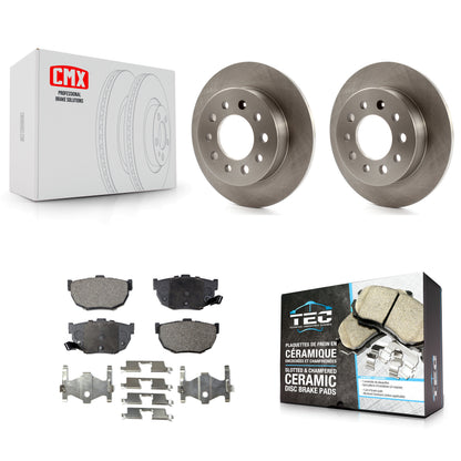[Arrière] Kit de Disque et plaquette (céramique) de frein pour 2003-2008 Hyundai Tiburon K8T-101872