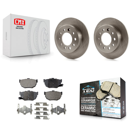 [Arrière] Kit de Disque et plaquette (céramique) de frein pour 2003-2008 Hyundai Tiburon K8T-101872