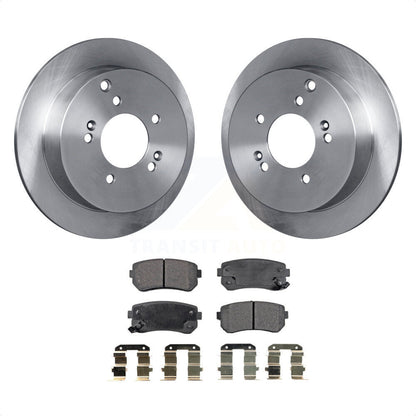 [Arrière] Kit de Disque et plaquette (céramique) de frein pour Hyundai Tucson Kia Sportage AWD K8T-101873 par Transit Auto