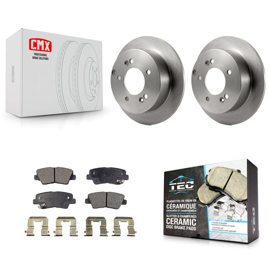 [Arrière] Kit de Disque et plaquette (céramique) de frein pour Hyundai Sonata 2.4L K8T-101876