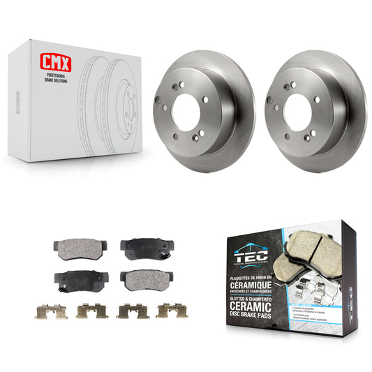 [Arrière] Kit de Disque et plaquette (céramique) de frein pour Hyundai Sonata Kia Sportage Tucson Optima XG350 XG300 Magentis K8T-101877