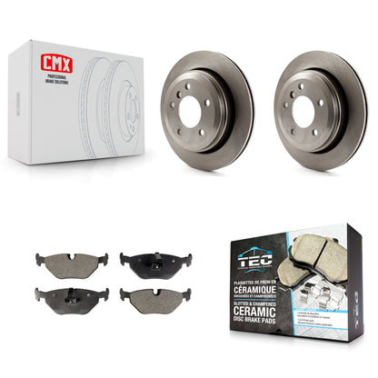 [Arrière] Kit de Disque et plaquette (céramique) de frein pour 2001-2005 BMW 325xi K8T-101878