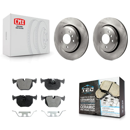 [Arrière] Kit de Disque et plaquette (céramique) de frein pour BMW 330Ci 330i 330xi K8T-101884