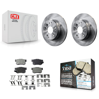 [Arrière] Kit de Disque et plaquette (céramique) de frein pour Acura TL Honda Element K8T-101889