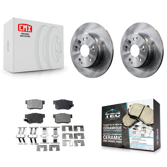 [Arrière] Kit de Disque et plaquette (céramique) de frein pour Acura TL Honda Element K8T-101889