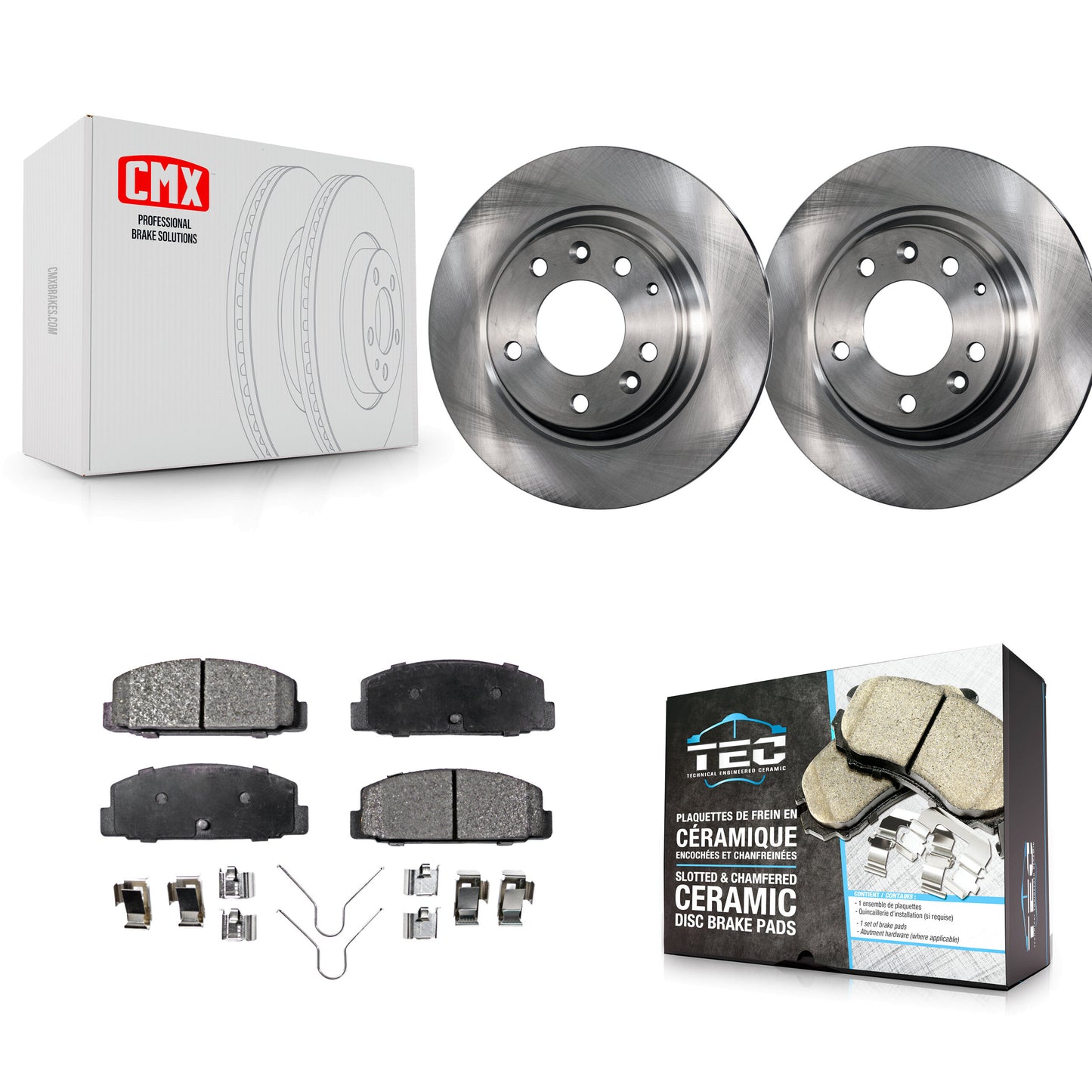[Arrière] Kit de Disque et plaquette (céramique) de frein pour Mazda 6 Protege K8T-101895