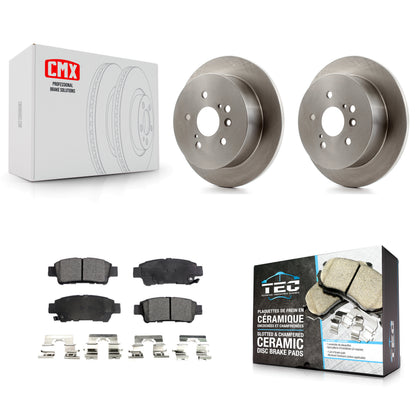 [Arrière] Kit de Disque et plaquette (céramique) de frein pour 2004-2010 Toyota Sienna K8T-101904