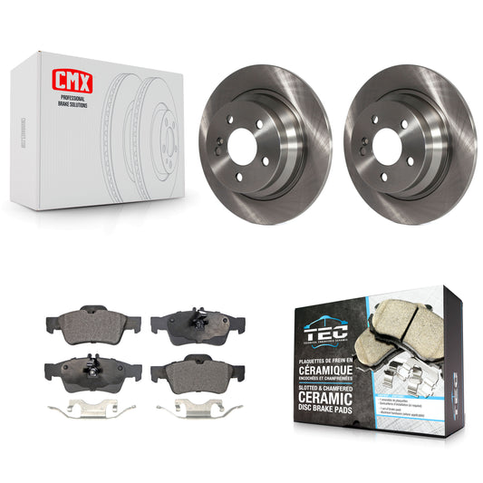 [Arrière] Kit de Disque et plaquette (céramique) de frein pour Mercedes-Benz E320 E350 E500 E250 E63 AMG E300 K8T-101905