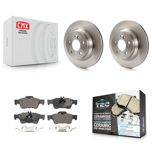 [Arrière] Kit de Disque et plaquette (céramique) de frein pour Mercedes-Benz E350 E320 E500 CLS550 E400 CLS500 CLS400 E550 E63 AMG K8T-101910