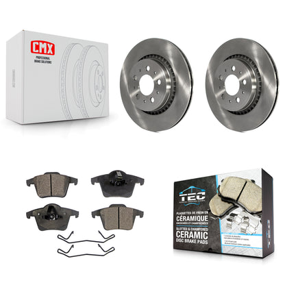 [Arrière] Kit de Disque et plaquette (céramique) de frein pour 2003-2014 Volvo XC90 K8T-101911