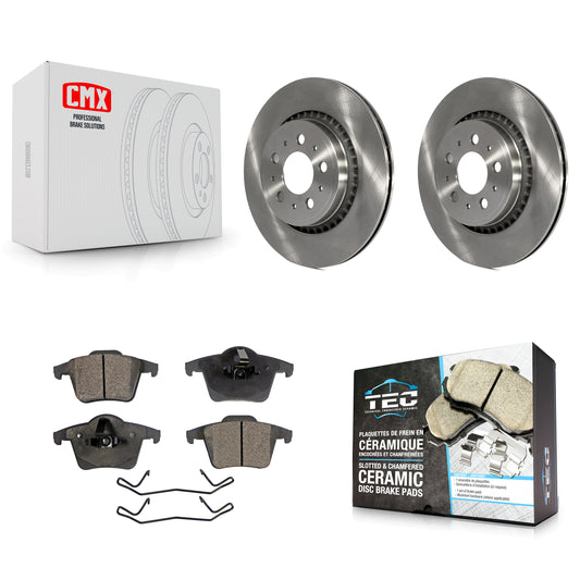 [Arrière] Kit de Disque et plaquette (céramique) de frein pour 2003-2014 Volvo XC90 K8T-101911
