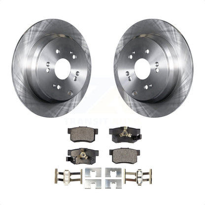 [Arrière] Kit de Disque et plaquette (céramique) de frein pour Honda CR-V Acura RDX K8T-101916 par Transit Auto
