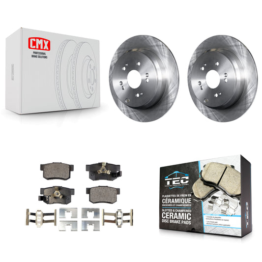 [Arrière] Kit de Disque et plaquette (céramique) de frein pour Honda CR-V Acura RDX K8T-101916