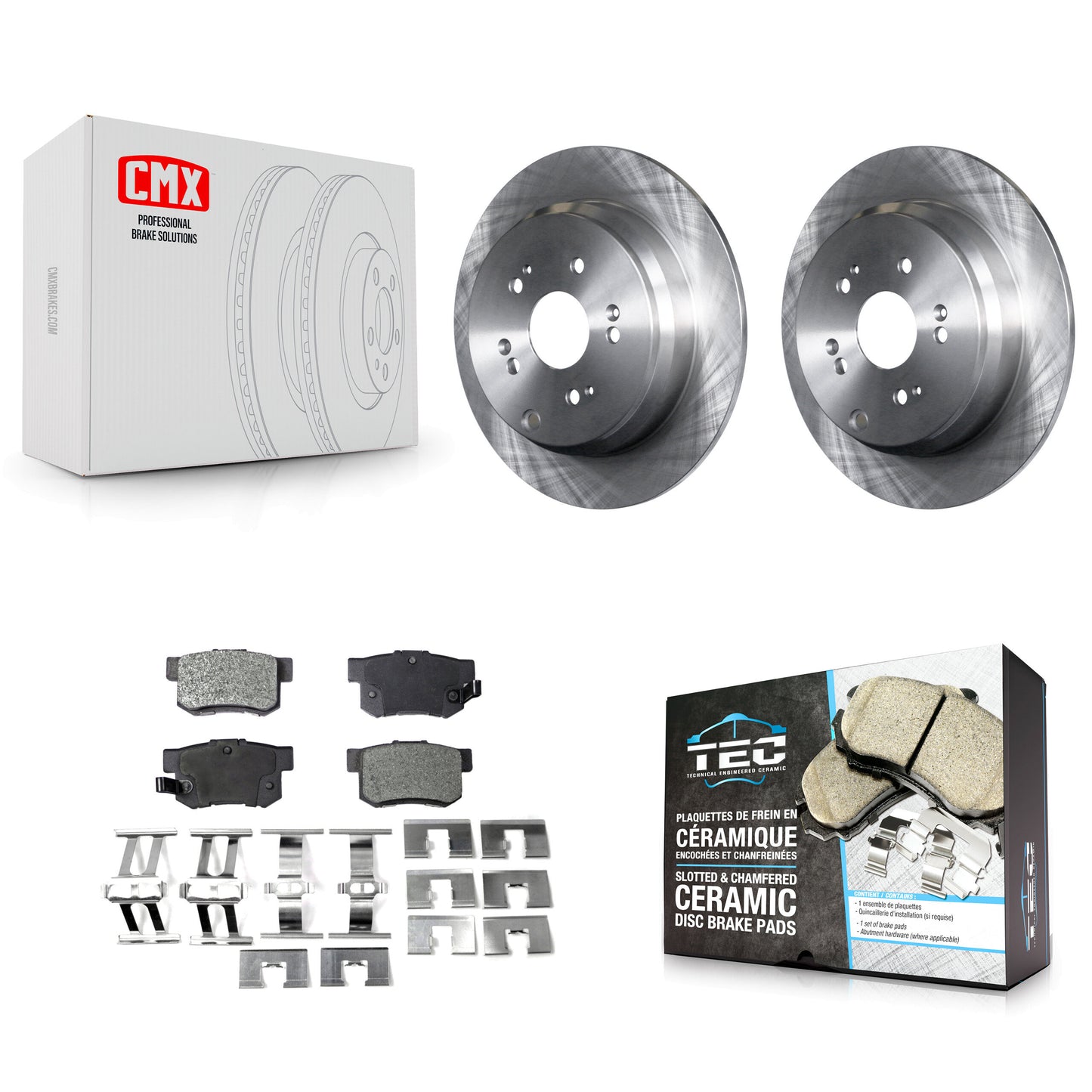 [Arrière] Kit de Disque et plaquette (céramique) de frein pour Acura RDX K8T-101917