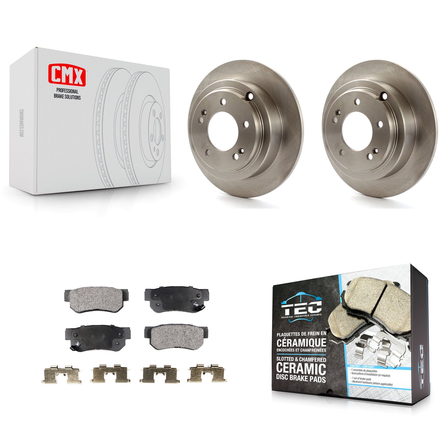 [Arrière] Kit de Disque et plaquette (céramique) de frein pour 2004-2006 Kia Amanti K8T-101919
