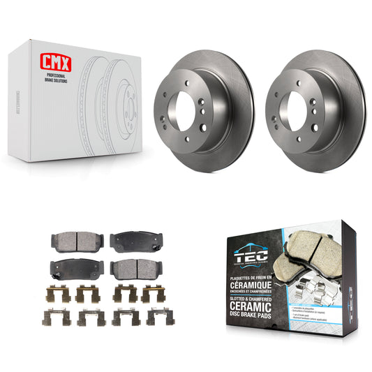 [Arrière] Kit de Disque et plaquette (céramique) de frein pour 2003-2006 Kia Sorento K8T-101920