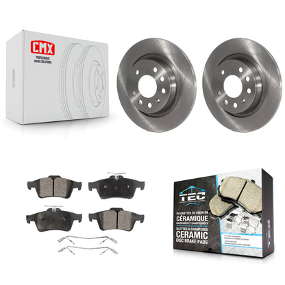 [Arrière] Kit de Disque et plaquette (céramique) de frein pour Saab 9-3 9-3X avec Solid Rotor K8T-101923
