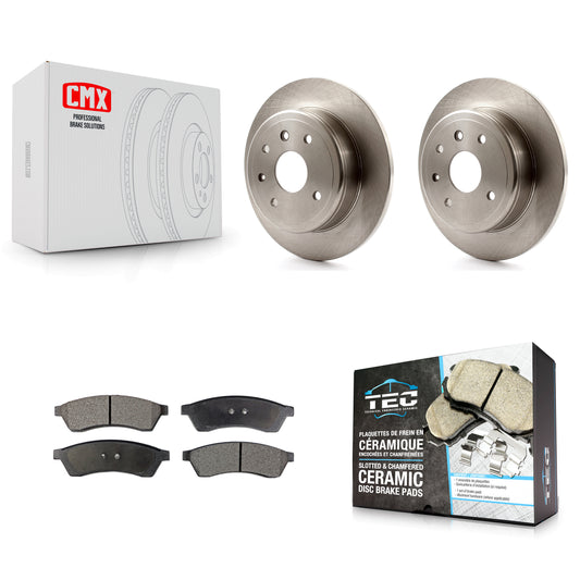 [Arrière] Kit de Disque et plaquette (céramique) de frein pour 2004-2006 Suzuki Verona Chevrolet Epica K8T-101926