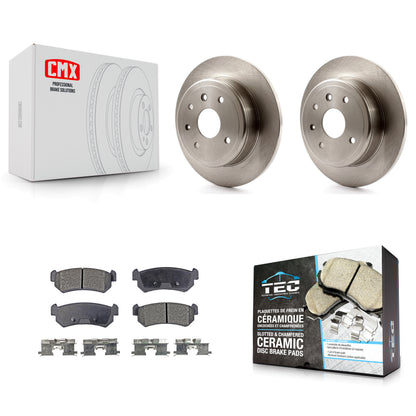 [Arrière] Kit de Disque et plaquette (céramique) de frein pour 2004-2006 Chevrolet Optra avec 276mm Diameter Rotor K8T-101927