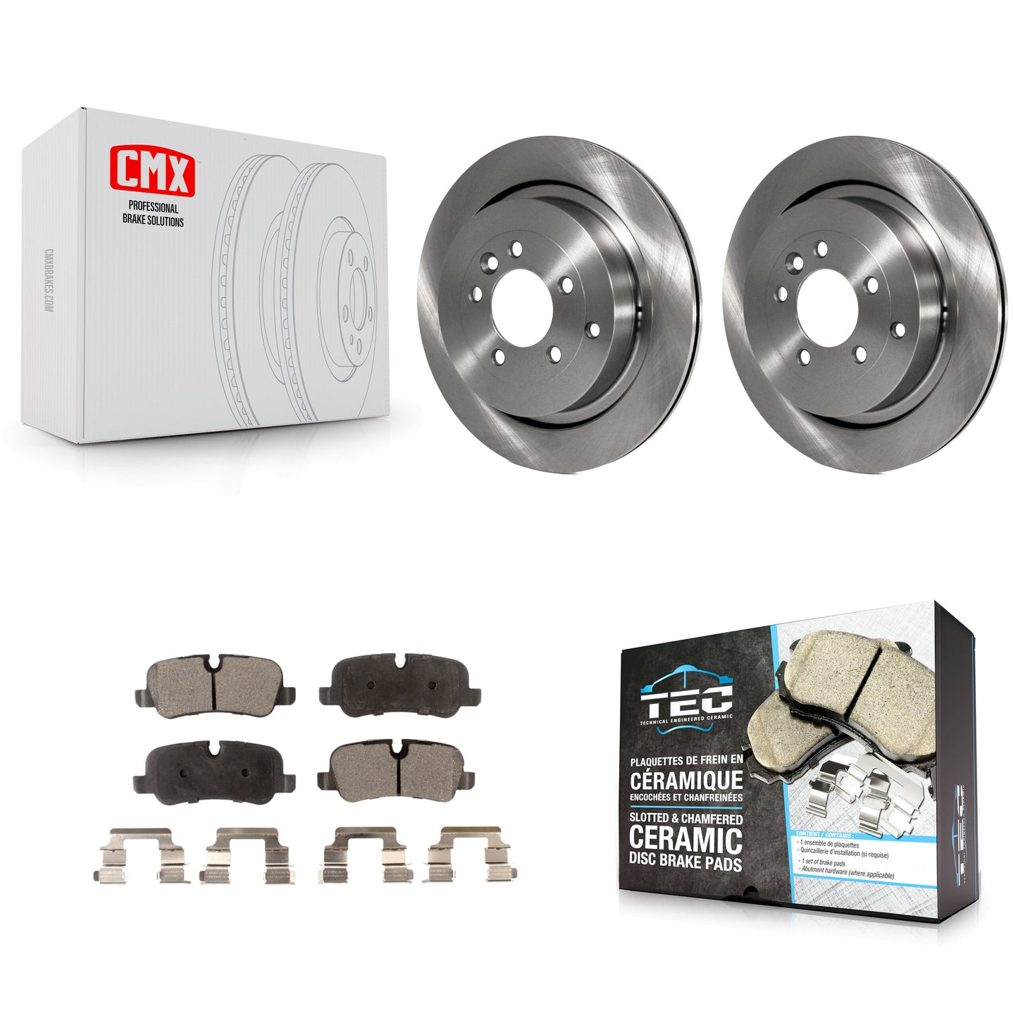 [Arrière] Kit de Disque et plaquette (céramique) de frein pour Land Rover Range Sport LR4 LR3 K8T-101928