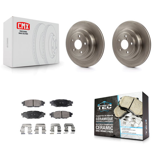 [Arrière] Kit de Disque et plaquette (céramique) de frein pour Subaru Legacy K8T-101929