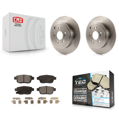 [Arrière] Kit de Disque et plaquette (céramique) de frein pour 2006-2014 Honda Ridgeline K8T-101931