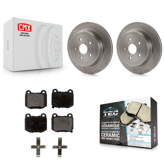 [Arrière] Kit de Disque et plaquette (céramique) de frein pour Subaru Impreza K8T-101934