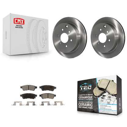 [Arrière] Kit de Disque et plaquette (céramique) de frein pour Nissan Frontier Xterra Suzuki Equator K8T-101935