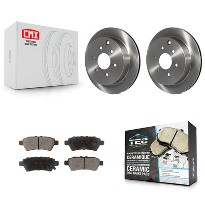 [Arrière] Kit de Disque et plaquette (céramique) de frein pour 2006-2007 Nissan Xterra K8T-101936