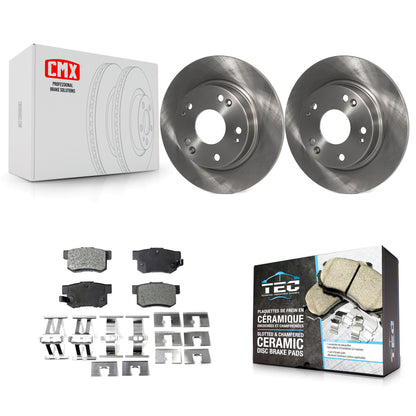 [Arrière] Kit de Disque et plaquette (céramique) de frein pour Honda Civic Acura ILX CSX K8T-101943