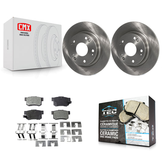 [Arrière] Kit de Disque et plaquette (céramique) de frein pour Honda Civic Acura ILX CSX K8T-101943