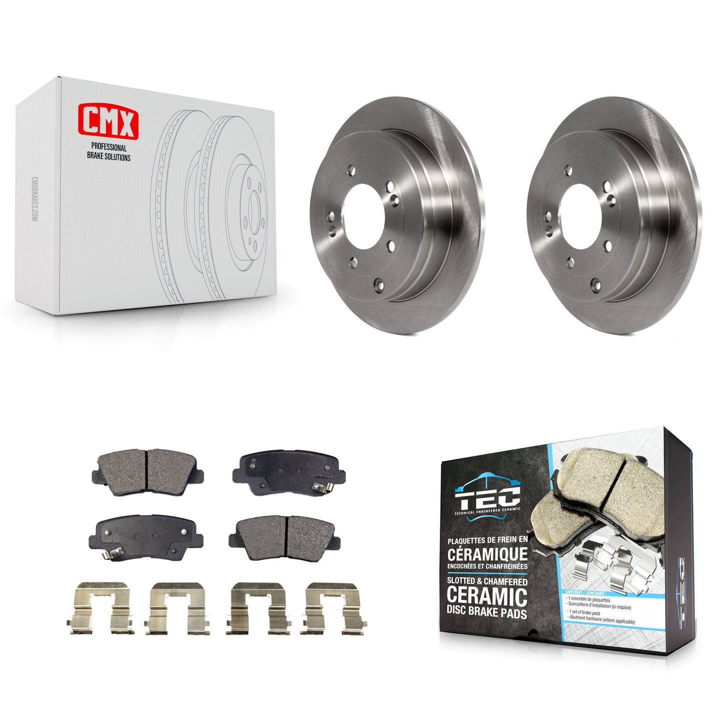 [Arrière] Kit de Disque et plaquette (céramique) de frein pour Kia Amanti Hyundai Azera K8T-101944