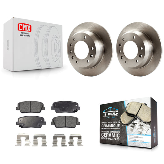 [Arrière] Kit de Disque et plaquette (céramique) de frein pour Kia Sedona Hyundai Entourage K8T-101956