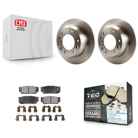 [Arrière] Kit de Disque et plaquette (céramique) de frein pour Kia Sedona Hyundai Entourage To 04/27/06 K8T-101957