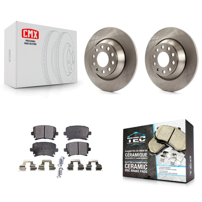[Arrière] Kit de Disque et plaquette (céramique) de frein pour Audi A6 Quattro avec 302mm Diameter Rotor K8T-101958