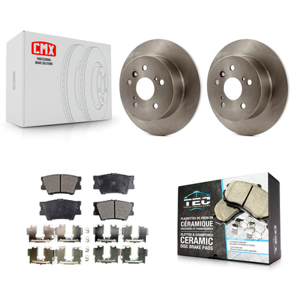 [Arrière] Kit de Disque et plaquette (céramique) de frein pour Toyota Camry Lexus ES350 Avalon K8T-101959