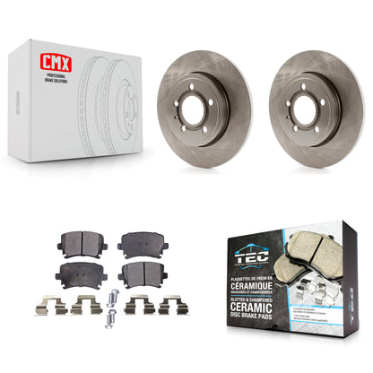 [Arrière] Kit de Disque et plaquette (céramique) de frein pour Audi A4 Quattro K8T-101960