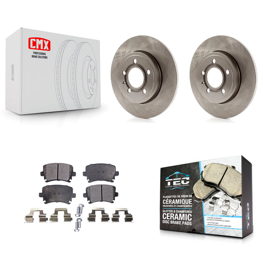 [Arrière] Kit de Disque et plaquette (céramique) de frein pour Audi A4 Quattro K8T-101960